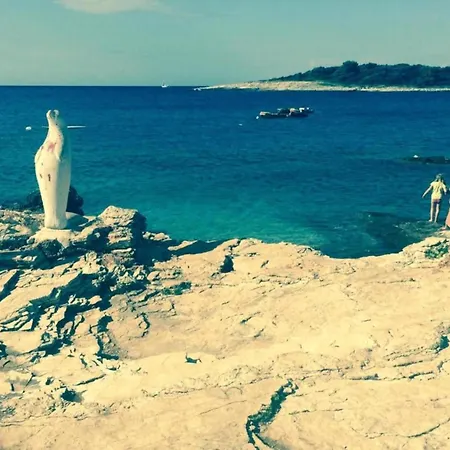 In With Sea View Terrace Appartement Pula